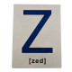 Великі навчальні картки Букви Англійські 72949 А 5 200х150 мм (72949)