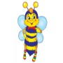 Дитячі розвиваючі картки. Рахунок "Бджілки та квіточки" 13106072 укр. мовою