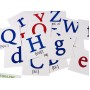 Развивающие карточки "Английский алфавит" (110х110 мм) 101693 на англ. языке