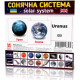 Развивающие карточки "Солнечная система" (110х110 мм) 101832 на укр./англ. языке
