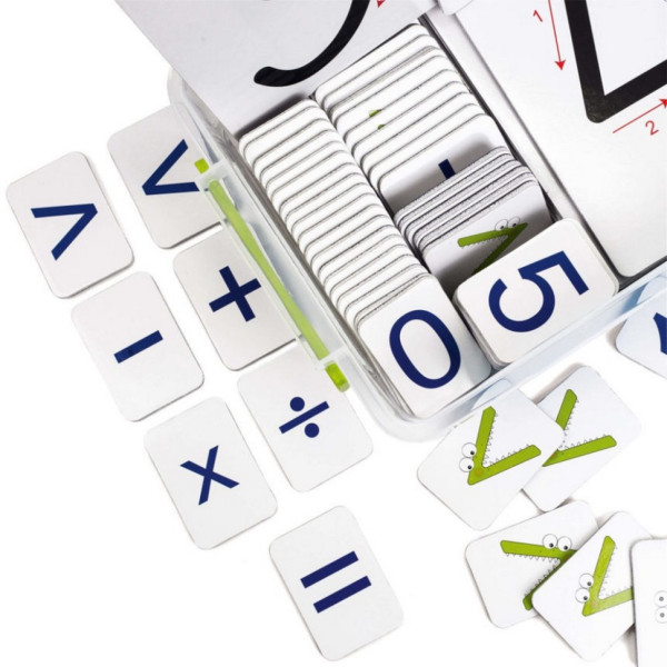 Демонстраційний магнітний набір цифр та математичних знаків VT5555-02 (VT5555-02)