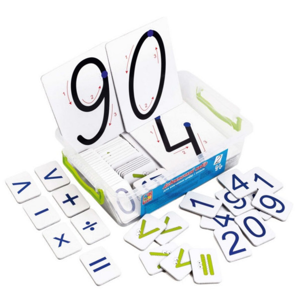 Демонстраційний магнітний набір цифр та математичних знаків VT5555-02 (VT5555-02)
