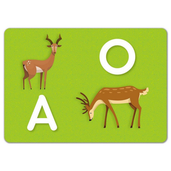 Дитячі розвивальні картки "Пиши-стирай Пишемо букви" 1781006 (1781006)