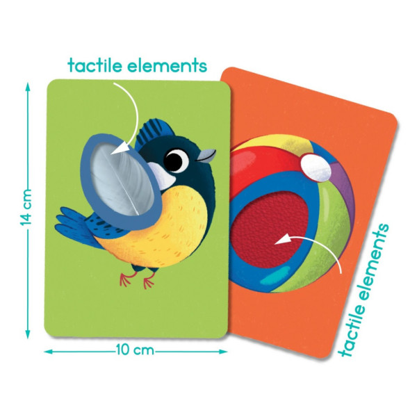 Набір карток з тактильними елементами "На прогулянці" 301231 (301231)