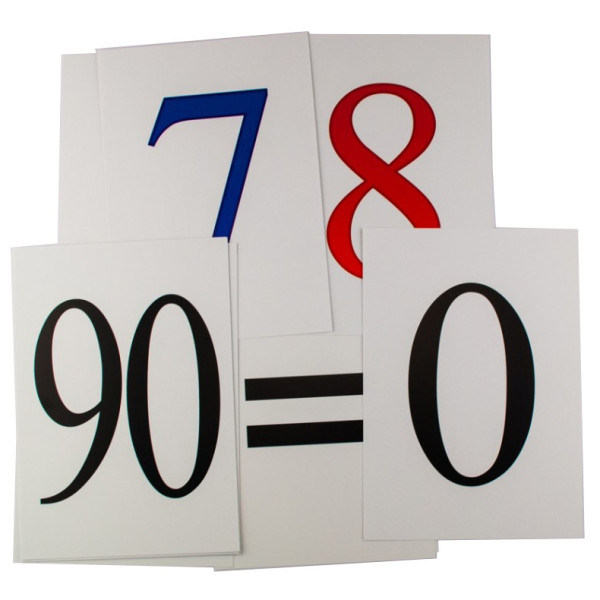 Великі навчальні картки Цифри 71358 А5 200х150 мм (71358)