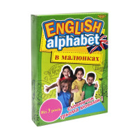 Детский развивающий комплект ENGLISH ALPHABET MKA0001 в картинках (MKA0001)
