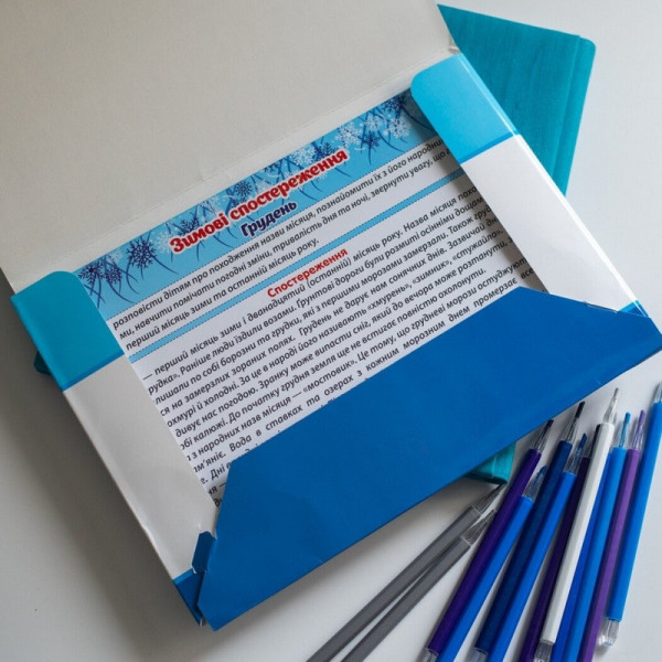 Дидактический материал "Зимние наблюдения" 13107147, 16 карточек(13107147)