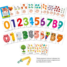 Набір навчальних карток "Цифри та рахунок" Vladi Toys VТ2000-23 укр (VT2000-23)