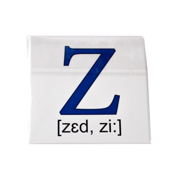 Розвиваючі картки "Англійський алфавіт" (110х110 мм) 101 693  англ. мовою (101693)