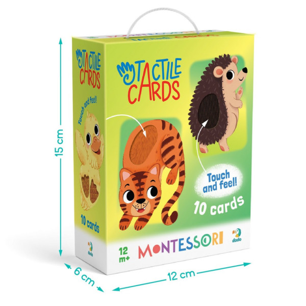 Набір карток з тактильними елементами "Малюки тварин" 301230 (301230)