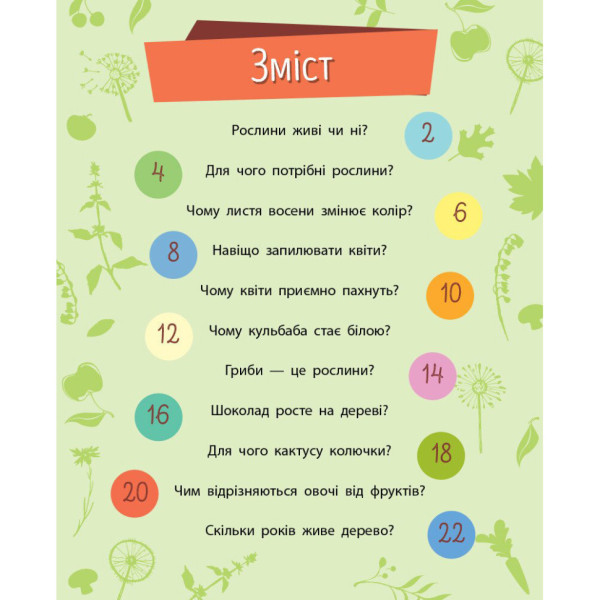 Навчальна книжка Чомусики "Рослини" 875010 запитання та відповіді (875010)