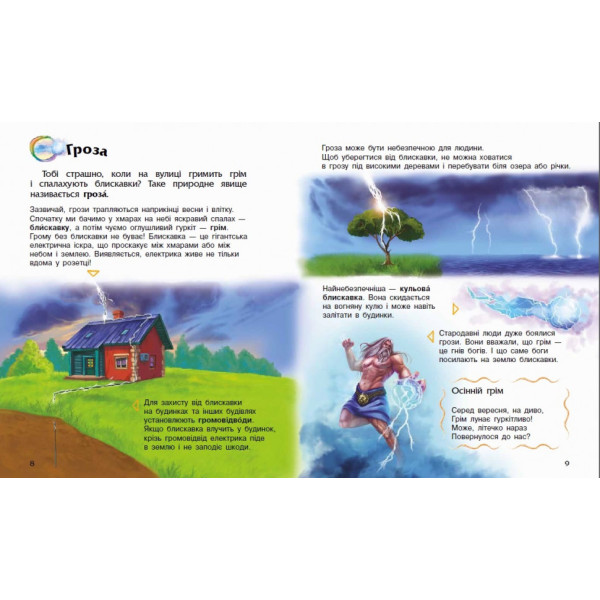 Дитяча енциклопедія дошкільника: Явища природи 614018 укр. мовою (614018)