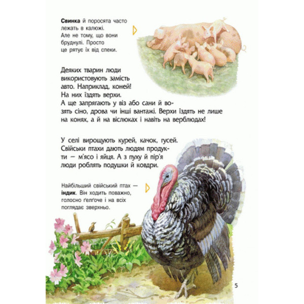 Дитяча енциклопедія про тварин 614005 для дошкільнят (614005)