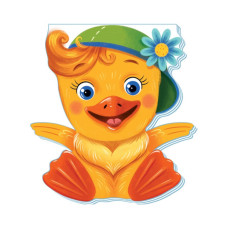 Дитяча книжка "Кумедні лапки: Каченя" Ранок 340014 українською мовою (340014)