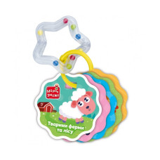 Картки на кільці Тварини ферми та лісу VT2000-30 з брязкальцем (VT2000-30)