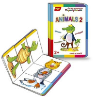 Дитяча розвиваюча книжечка "Переплутаниця Animals 2" 595029 серія Логіка малюкам (595029)