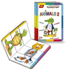 Дитяча розвиваюча книжечка "Переплутаниця Animals 2" 595029 серія Логіка малюкам (595029)