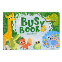 М'яка розвиваюча іграшка-книжечка "Busybook" 557-581-583-2 (557-581-583-2)