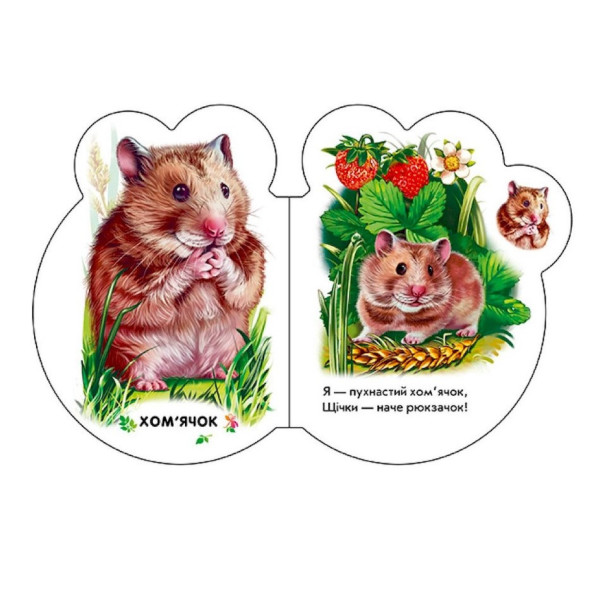 Картонна книжечка для найменших Малюки: У селі 411016 аудіо-бонус (411016)