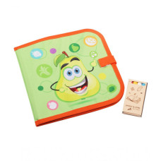 Дощечка для малювання 28056 на липучці і з крейдою  Груша (28056-4)