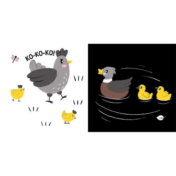 Моя контрастна книжка: "Мама і малюк" Ранок 1703004 від народження (1703004)