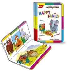 Детская развивающая книжечка "Перепутаница Happy Family" 595043 серия Логика малышам (595043)
