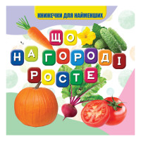 Моя перша книжечка Що росте на городі VR06041705, 10 сторінок (VR06041705)