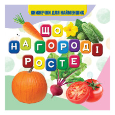 Моя перша книжечка Що росте на городі VR06041705, 10 сторінок (VR06041705)