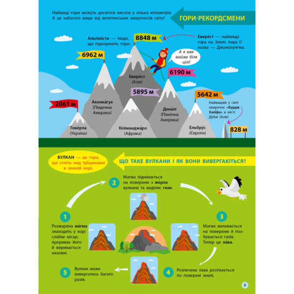 Дітям про науку "Географія Природознавство до школи" 14001U 32 сторінки (14001U)