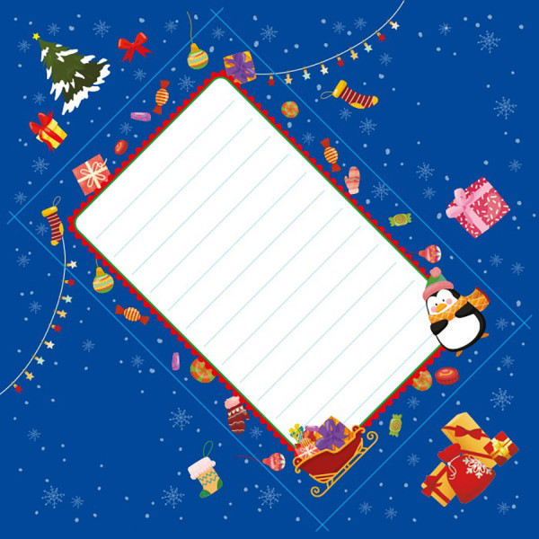 Вітальна листівка "З Новим роком!" 1012004 з наліпками (1012004)