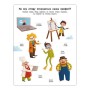 Обучающая тетрадь English for kids: My Funny ABC Sticker Book 20904 с наклейками