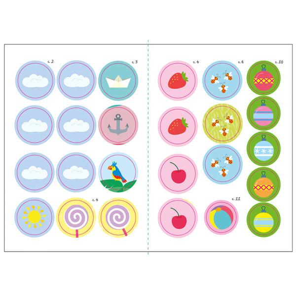 Книга з наклейками Малюк Киць-Киць "Цифри" 1841004, 12 сторінок (1841004)