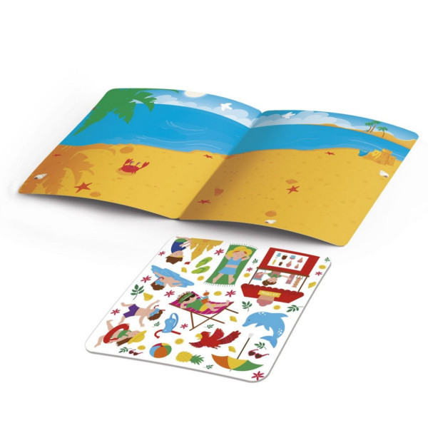 Набір для творчості "Пляж" VT4206-51, 13 наліпок на планшетці (VT4206-51)