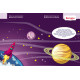 Дитяча книга з наклейками "Космос" 879007  укр. мовою (879007)