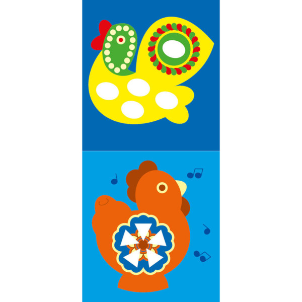 Мозаїка з наліпок "Українські іграшки" 166039, 8 сторінок (166039)