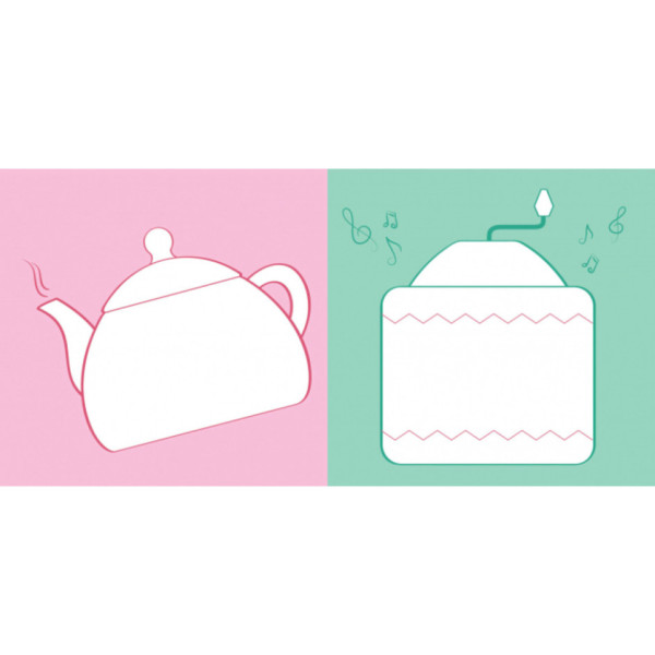 Развивающая книжка Наклейки-картинки "Цветок" 668011, 8 страниц