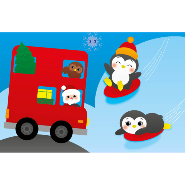 Набір для творчості "Аплікації наліпками Зайчик" 1655005, 30 наліпок (1655005)