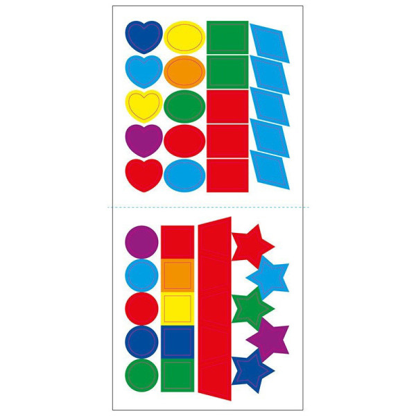 Мозаїка з наліпок для малюків "Ялинка" 166067, 8 сторінок (166067)