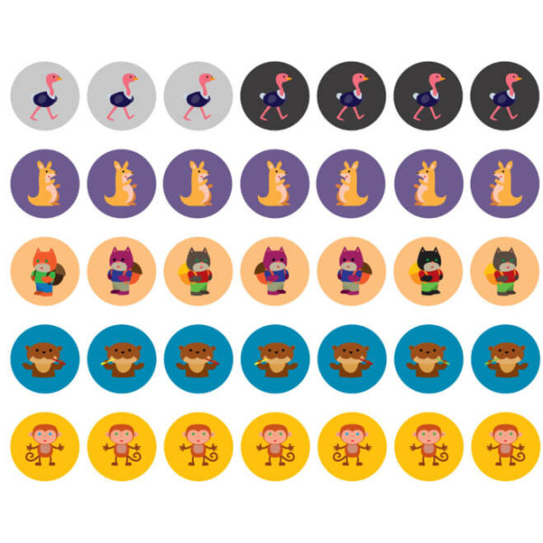 Дитяча книга аплікацій "Дитяча школа" 403402 з наклейками (403402)