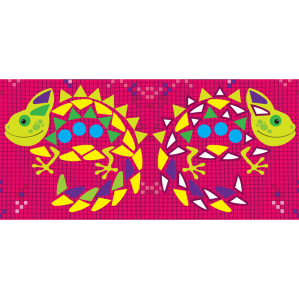 Розвиваюча книжка Наклейки-картинки "Хамелеон" 668004, 8 сторінок (668004)