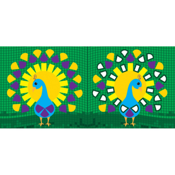 Розвиваюча книжка Наклейки-картинки "Хамелеон" 668004, 8 сторінок (668004)