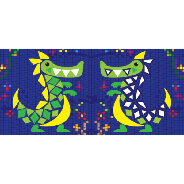 Розвиваюча книжка Наклейки-картинки "Хамелеон" 668004, 8 сторінок (668004)