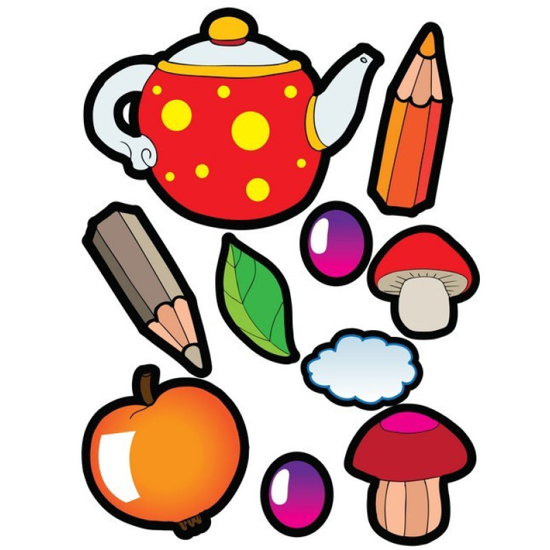 Дитяча книга "Скільки у кішки кошенят" 402429 з наклейками Дитяча книга "Скільки у кішки кошенят" 402429 з наклейками