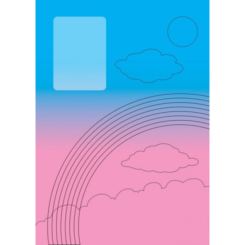 Дитяча розвиваюча книга "Веселка" 401491 аплікації з наклейками Дитяча розвиваюча книга "Веселка" 401491 аплікації з наклейками