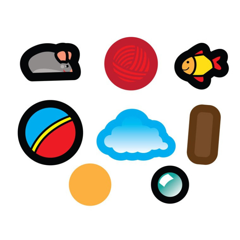 Дитяча книга для малят "Кошеня" з наклейками 402641  укр. мовою Дитяча книга для малят "Кошеня" з наклейками 402641  укр. мовою