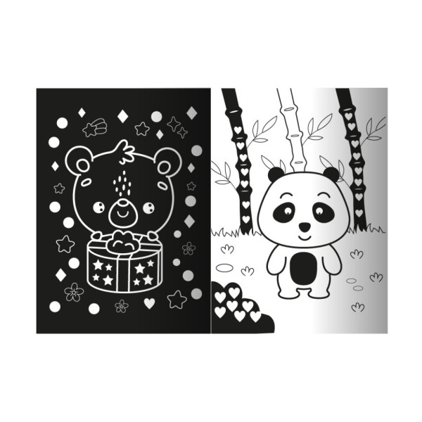 Дитяча книжечка з неоновими стікерами "Потішне королівство" РМ-69-04 (РМ-69-04)