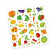 Набір для творчості "Овочі та Фрукти" VT4206-50, 23 наліпки на планшетці (VT4206-50)