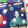 Книги с наклейками "Загадочный космос" 830004 интересные кружочки