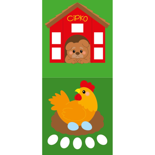 Мозаїка з наліпок "Українські казки" 166041, 8 сторінок (166041)