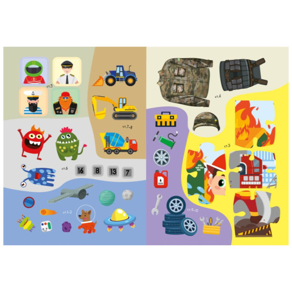 Дитяча книжка улюблені наліпки для малят "Для хлопчиків" РМ-64-03 (РМ-64-03)